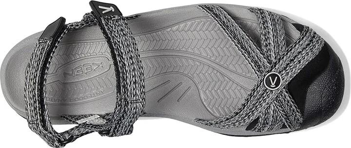 KEEN Bali Strap Sandal Women's Sandals Alloy/Black : 8 B - Medium - Image 2