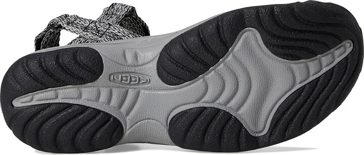 KEEN Bali Strap Sandal Women's Sandals Alloy/Black : 8 B - Medium - Image 3