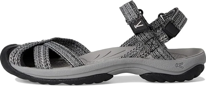 KEEN Bali Strap Sandal Women's Sandals Alloy/Black : 8 B - Medium - Image 6