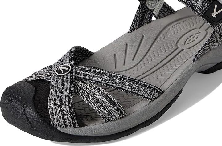 KEEN Bali Strap Sandal Women's Sandals Alloy/Black : 8 B - Medium - Image 7