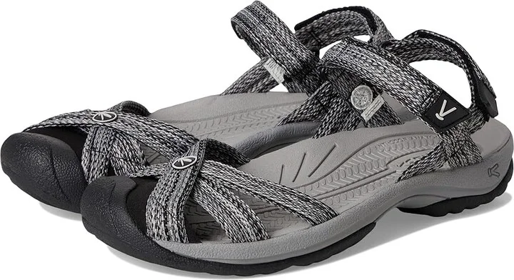 KEEN Bali Strap Sandal Women's Sandals Alloy/Black : 8 B - Medium