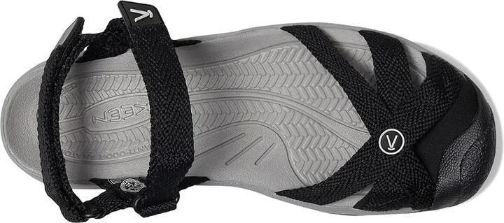 KEEN Bali Strap Sandal Women's Sandals Black/Alloy : 11 B - Medium - Image 2