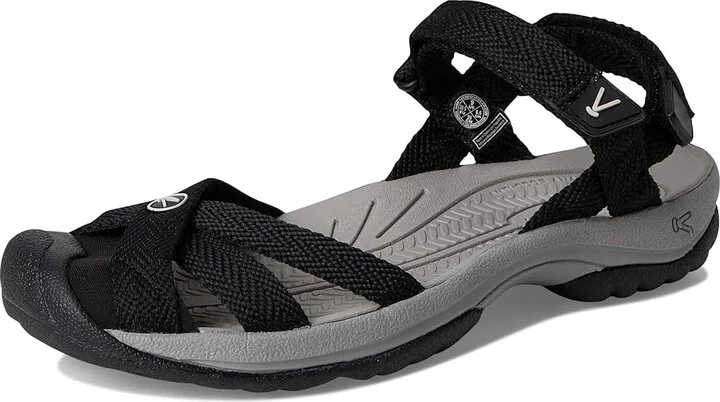 KEEN Bali Strap Sandal Women's Sandals Black/Alloy : 11 B - Medium - Image 5