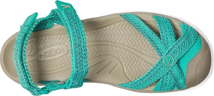 KEEN Bali Strap Sandal Women's Sandals Bright Aqua : 9.5 B - Medium - Image 2