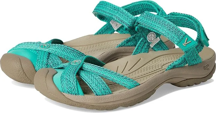 KEEN Bali Strap Sandal Women's Sandals Bright Aqua : 9.5 B - Medium