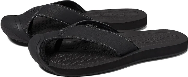 KEEN Barbados TG Men's Shoes Black/Steel Grey : 9 D - Medium