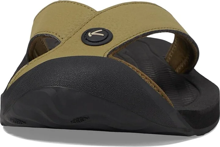 KEEN Barbados TG Men's Shoes Martini Olive/Black : 9 D - Medium - Image 2