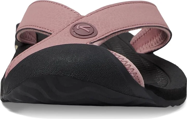 KEEN Barbados TG Women's Shoes Nostalgia Rose/Brindle : 9 B - Medium, Leather - Image 2