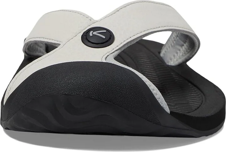 KEEN Barbados TG Women's Shoes Vapor/Black : 9 B - Medium, Leather - Image 2