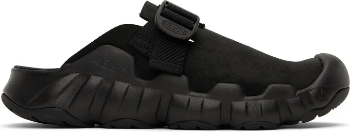 KEEN Black Hyperport Leather Clog