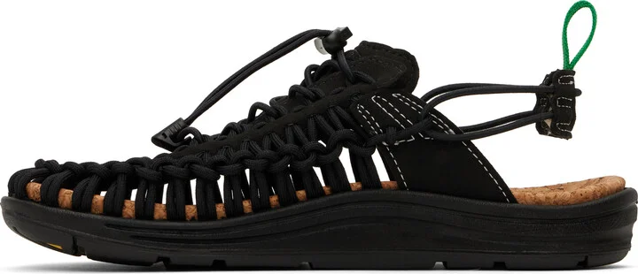 KEEN Black UNEEK II Convertible Sandals - Image 3
