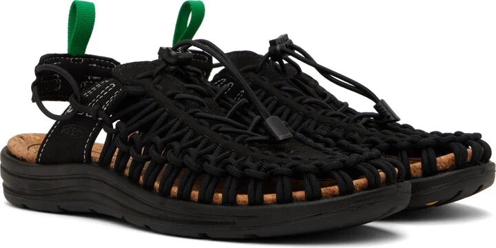 KEEN Black UNEEK II Convertible Sandals - Image 4
