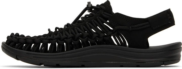 KEEN Black UNEEK Sandals - Image 3