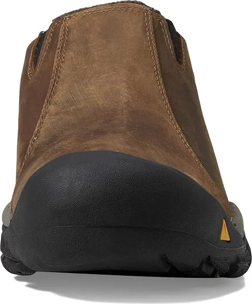 KEEN Brixen Lo Men's Cold Weather Boots Slate Black/Madder Brown : 7 D - Medium, Leather/Nubuck/Suede - Image 6