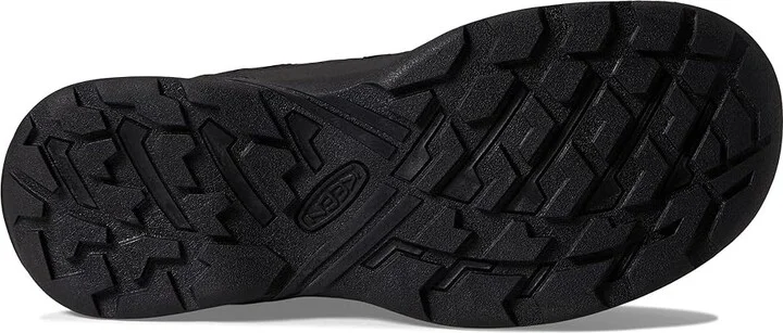 KEEN Circadia Mid Polar Men's Shoes Black/Steel Grey : 9 D - Medium, Leather/Textile - Image 3