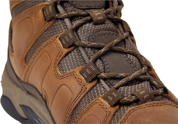 KEEN Circadia Mid Waterproof Men's Waterproof Boots Bison/Brindle : 9 D - Medium, Leather/Textile - Image 6