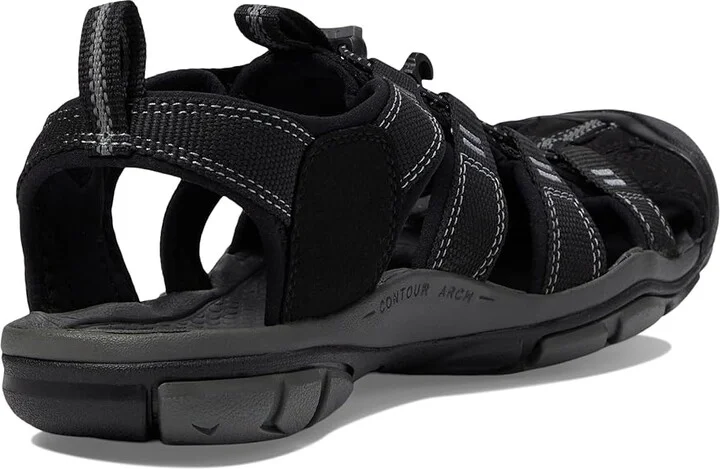 KEEN Clearwater CNX Men's Shoes Black/Gargoyle : 7 D - Medium, Synthetic/Textile - Image 5