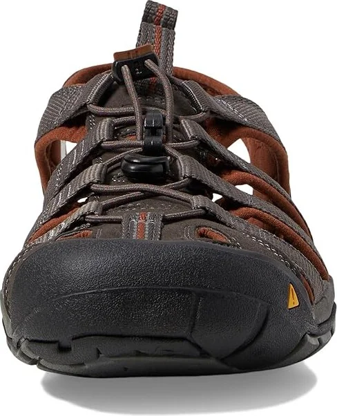 KEEN Clearwater CNX Men's Shoes Raven/Tortoise Shell : 9.5 D - Medium, Synthetic/Textile - Image 3