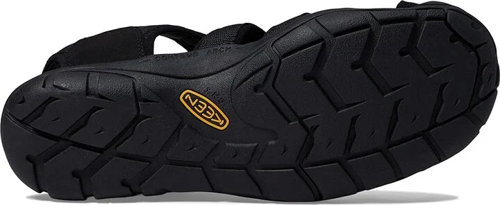 KEEN Clearwater CNX Men's Shoes Triple Black : 9.5 D - Medium, Synthetic/Textile - Image 3