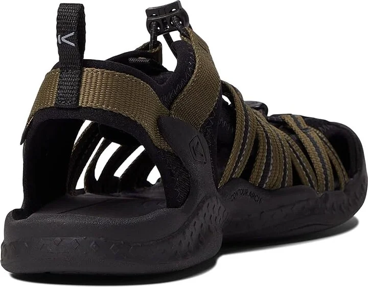 KEEN Drift Creek H2 Men's Shoes Dark Olive/Black : 7 D - Medium, Textile - Image 4