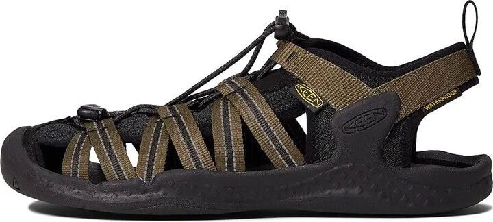 KEEN Drift Creek H2 Men's Shoes Dark Olive/Black : 7 D - Medium, Textile - Image 5