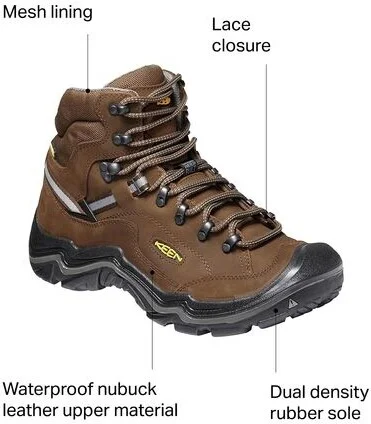 KEEN Durand II Mid Waterproof Wide Hiking Boot - Men's - Image 10