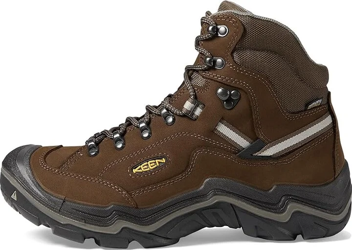 KEEN Durand II Mid WP Men's Waterproof Boots Cascade Brown/Gargoyle : 10 E - Wide, Leather - Image 7