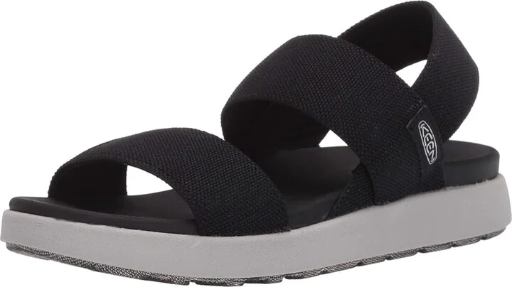 KEEN Elle Backstrap Women's Shoes Black : 8 D - Wide, Synthetic - Image 2