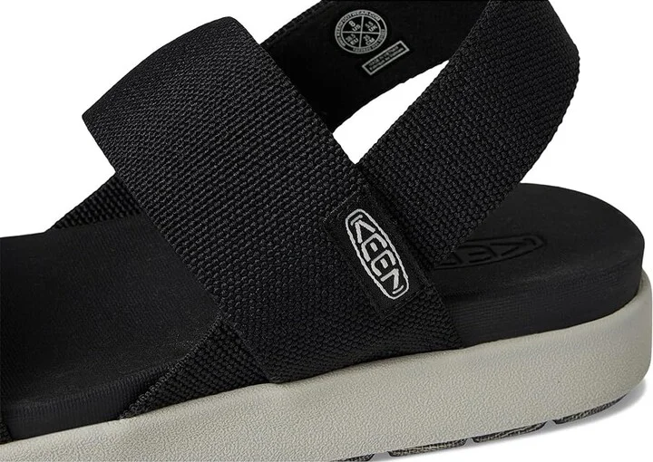 KEEN Elle Backstrap Women's Shoes Black : 8 D - Wide, Synthetic - Image 8