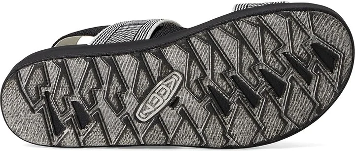 KEEN Elle Backstrap Women's Shoes Black/Star White : 7 B - Medium, Synthetic - Image 3