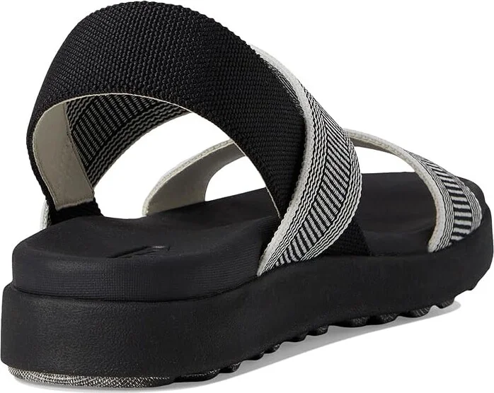 KEEN Elle Backstrap Women's Shoes Black/Star White : 7 B - Medium, Synthetic - Image 4