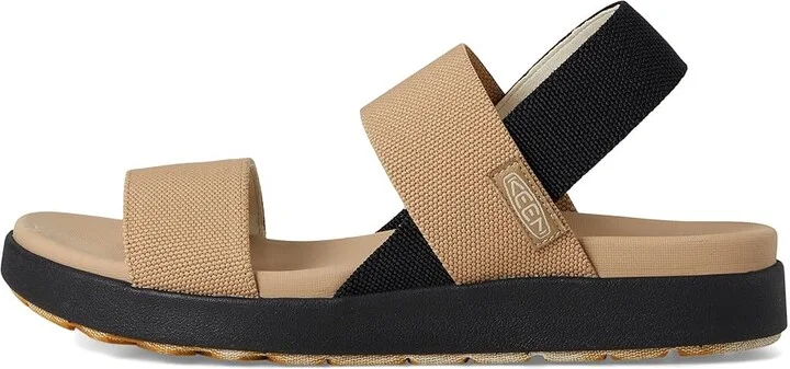 KEEN Elle Backstrap Women's Shoes Cornstalk/Black : 6.5 B - Medium, Synthetic - Image 6