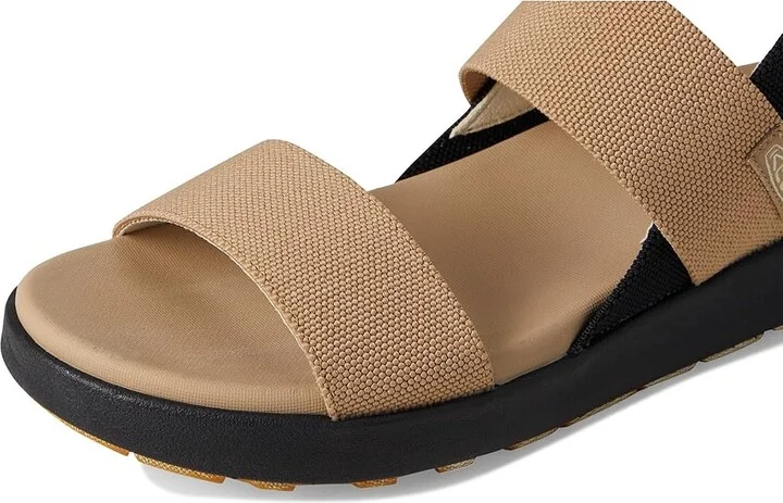 KEEN Elle Backstrap Women's Shoes Cornstalk/Black : 6.5 B - Medium, Synthetic - Image 7