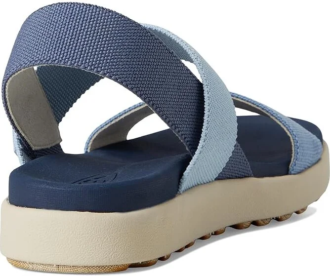 KEEN Elle Backstrap Women's Shoes Faded Denim/Skyway : 9.5 B - Medium, Synthetic - Image 4