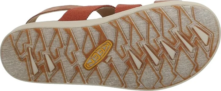KEEN Elle Crisscross Women's Shoes Baked Clay/Cork : 9.5 B - Medium, Rubber - Image 3