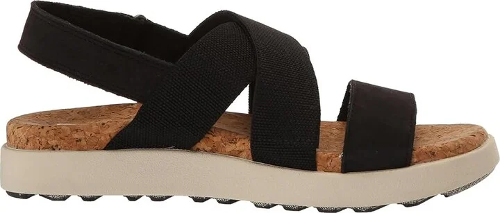 KEEN Elle Crisscross Women's Shoes Black/Birch : 9.5 B - Medium, Rubber - Image 6