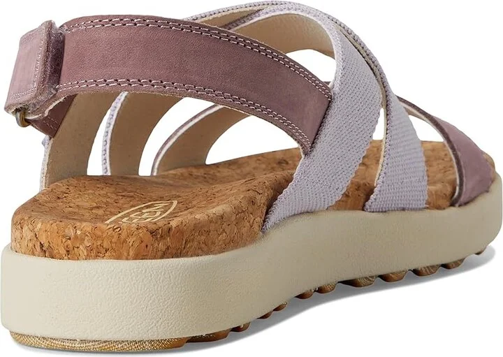 KEEN Elle Crisscross Women's Shoes Thistle/Toadstool : 11 B - Medium, Rubber - Image 4