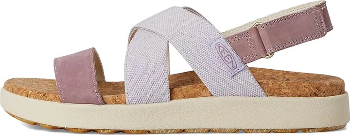 KEEN Elle Crisscross Women's Shoes Thistle/Toadstool : 11 B - Medium, Rubber - Image 6
