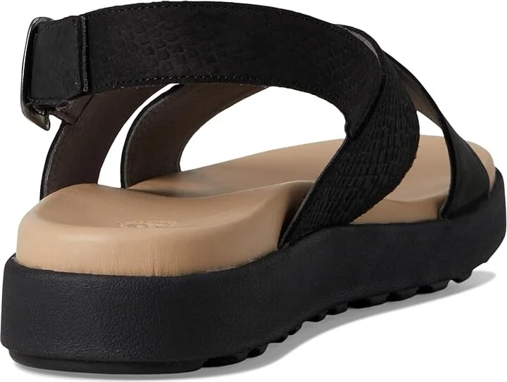 KEEN Elle Luxe Cross Strap Women's Shoes Black/Black : 9.5 B - Medium, Leather - Image 4