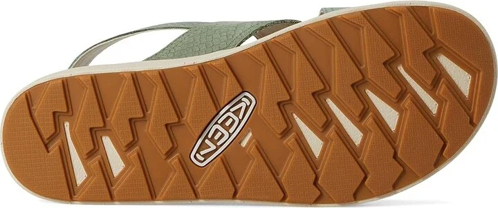 KEEN Elle Luxe Cross Strap Women's Shoes Granite Green/Granite Green : 9.5 B - Medium, Leather - Image 3