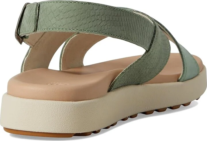 KEEN Elle Luxe Cross Strap Women's Shoes Granite Green/Granite Green : 9.5 B - Medium, Leather - Image 4