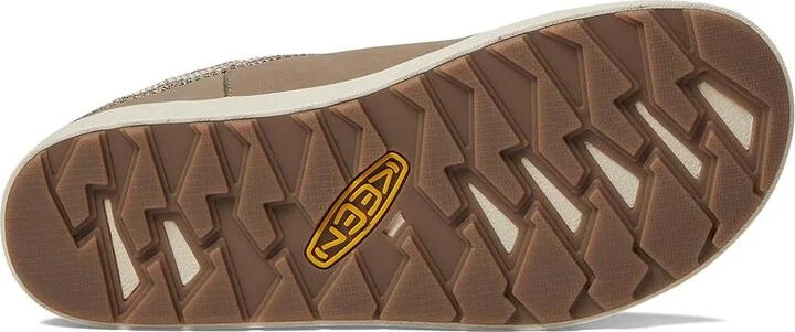 KEEN Elle Mule Suede Women's Clog Shoes Brindle/Birch : 9.5 B - Medium, Leather/Suede - Image 3