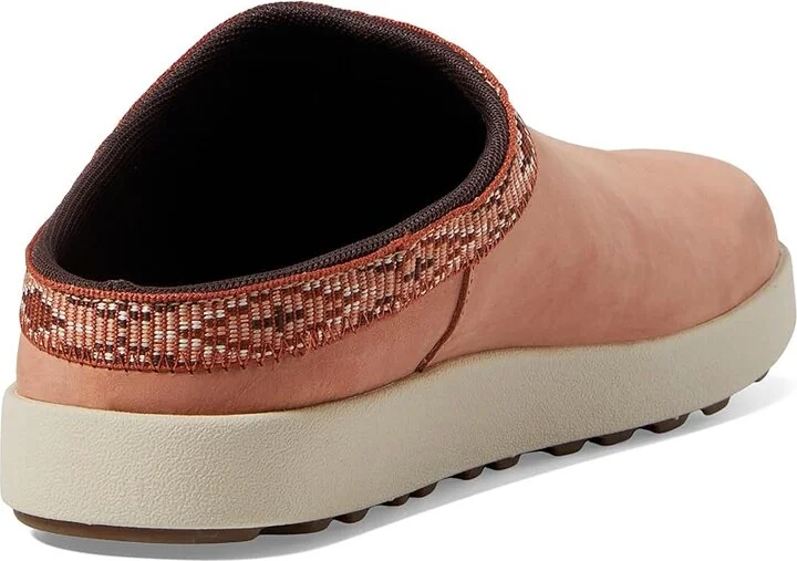 KEEN Elle Mule Suede Women's Clog Shoes Cork/Birch : 9.5 B - Medium, Leather/Suede - Image 4