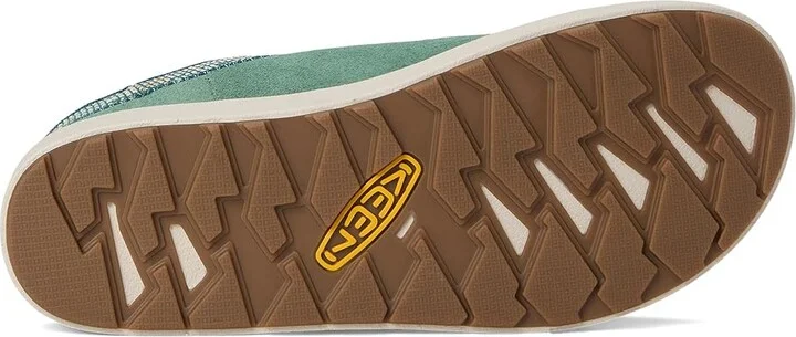 KEEN Elle Mule Suede Women's Clog Shoes Dark Forest/Birch : 11 B - Medium, Leather/Suede - Image 3