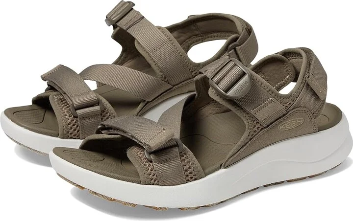 KEEN Elle Sport Backstrap Women's Shoes Brindle/Star White : 8.5 B - Medium