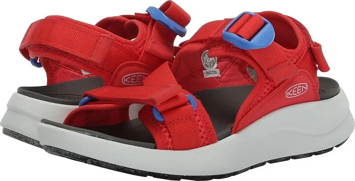KEEN Elle Sport Backstrap Women's Shoes Cayenne/Marina : 9.5 B - Medium