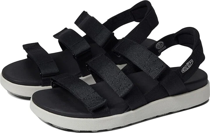 KEEN Elle Strappy Women's Shoes Black/Vapor : 7.5 B - Medium, Synthetic
