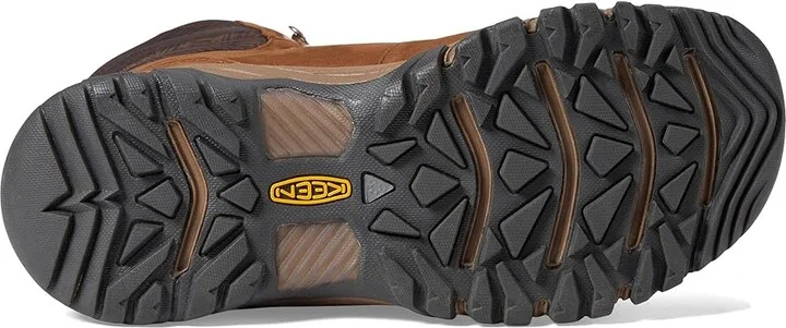 KEEN Greta Boot Waterproof Women's Waterproof Boots Bison/Java : 9.5 B - Medium, Leather - Image 3