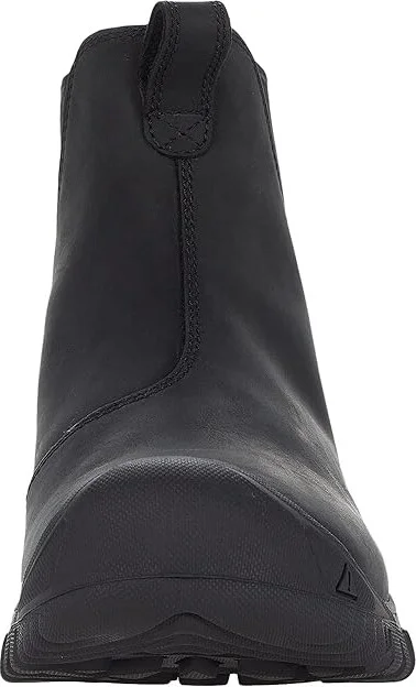 KEEN Greta Chelsea WP Women's Shoes Black/Steel Grey : 9.5 B - Medium, Leather - Image 5