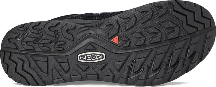 KEEN Hightrail EXP Waterproof Hiking Shoes Men's Climbing Shoes Black/Magnet : 14 D - Medium, Leather - Image 3